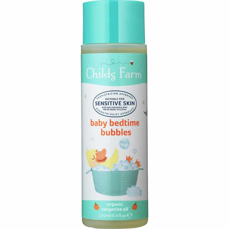 Childs Farm Baby Bedtime Bubbles Organic Tangerine Oil 250ml