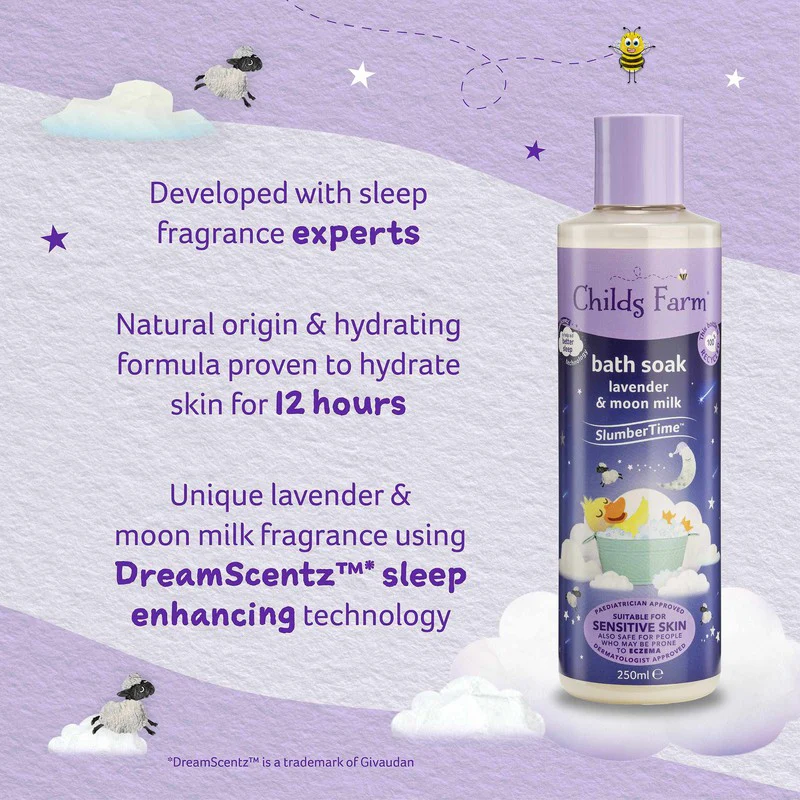 Childs Farm Lavender & Moon Milk Bath Soak 250ml