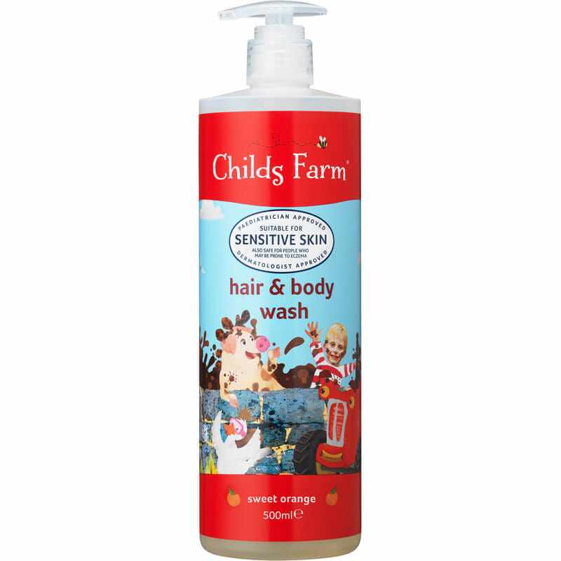 Childs Farm Hair & Body Wash Sweet Orange 500ml
