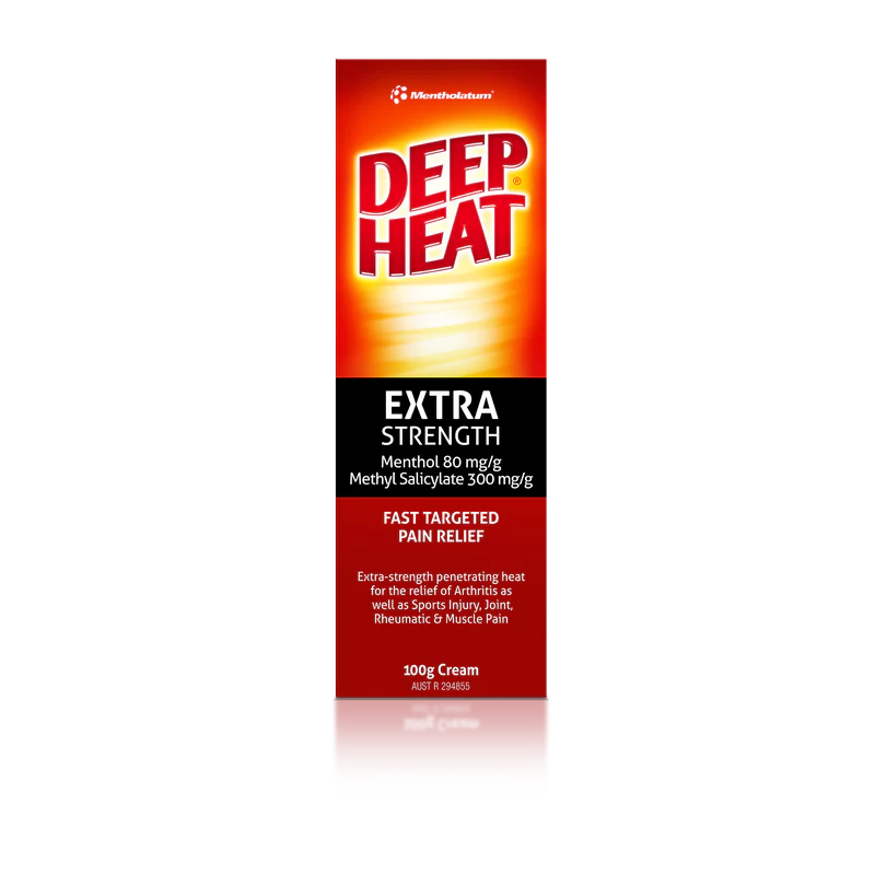 Deep Heat Extra Strength Cream 100g