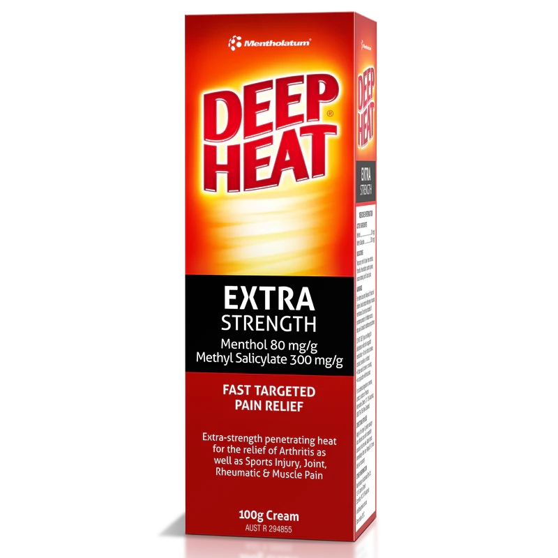 Deep Heat Extra Strength Cream 100g