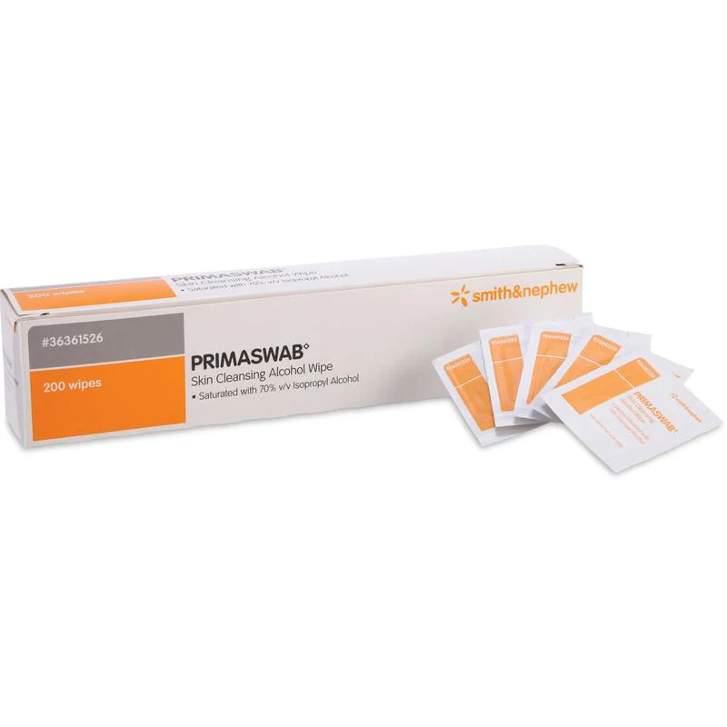 Smith & Nephew Primaswab Skin Cleanser Alcohol Wipe