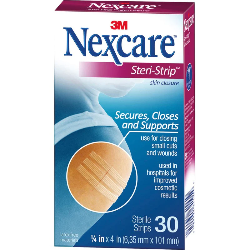 Nexcare Steri-Strips Skin Closure 6 x 100mm 30pk