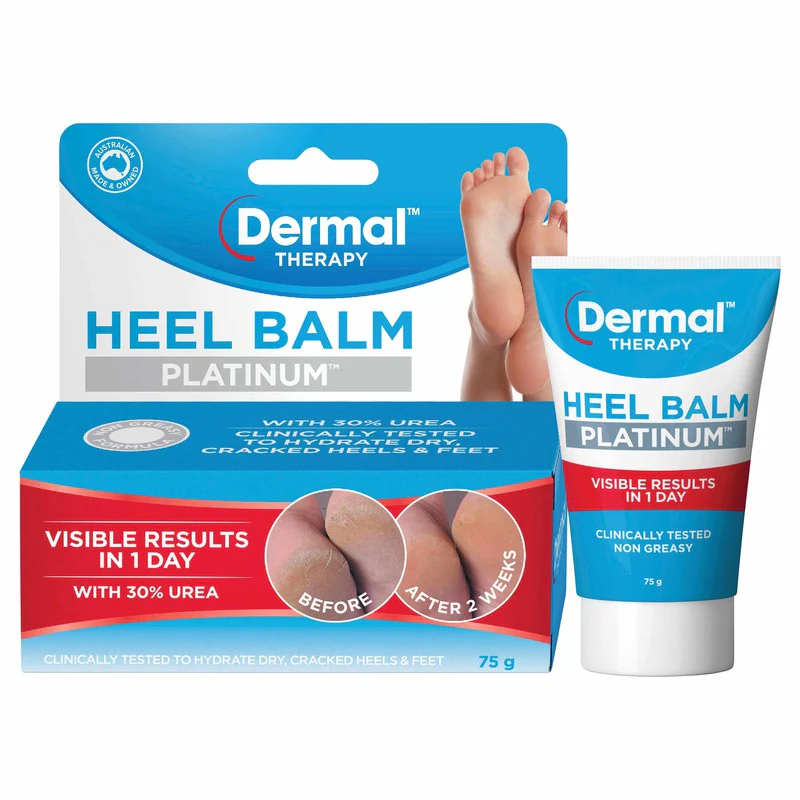 Dermal Therapy Heel Balm Platinum 75g