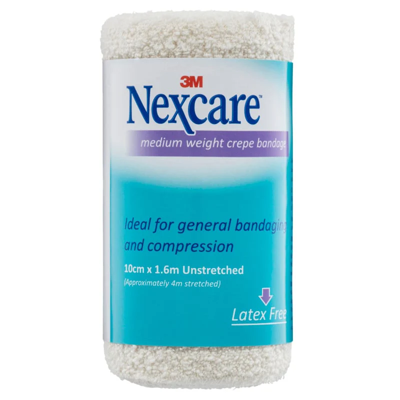 1200-nexcare-medium-crepe-bandage-10cm-x-1-6m-1.webp Nexcare Medium Crepe Bandage 10cm x 1.6m