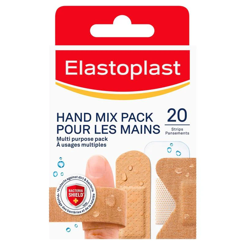 Elastoplast Hand Mix Pack 20s
