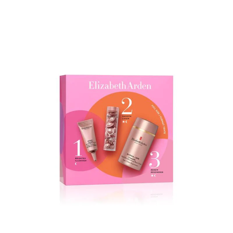 Elizabeth Arden Retinol HPR Cream Set (Renewal Retinol Renovateur) 3pcs