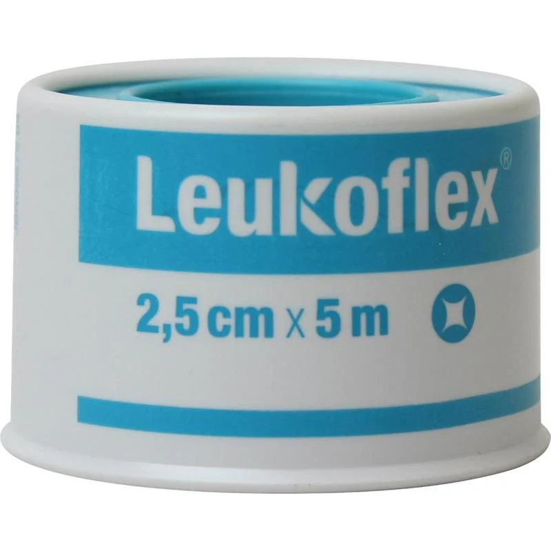 Leukoflex Hypo. 2.5cmx5m Roll 2.5cm