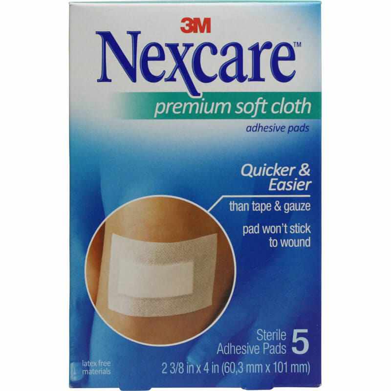 Nexcare All-In-One Adhesive Pads 5pk