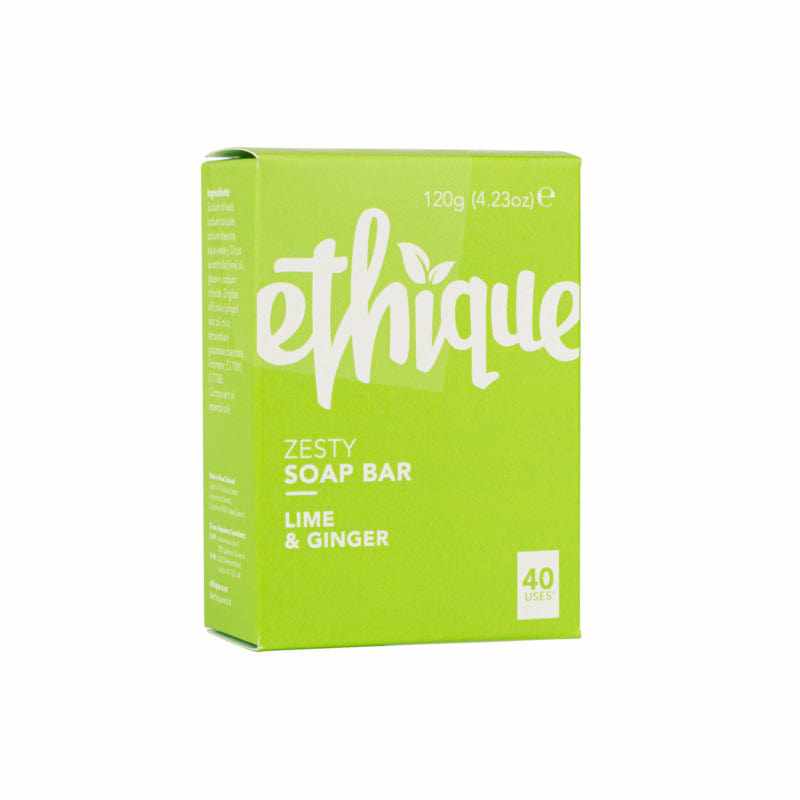 Ethique Lime & Ginger Zesty Soap Bar 120g