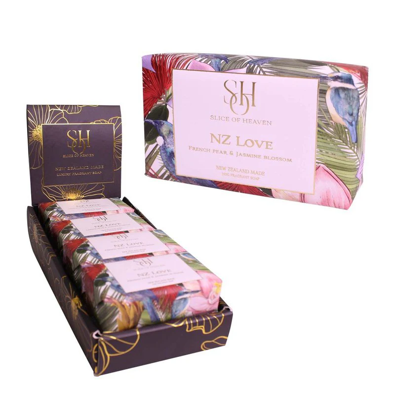 Slice Of Heaven Soap Bar NZ Love 150g