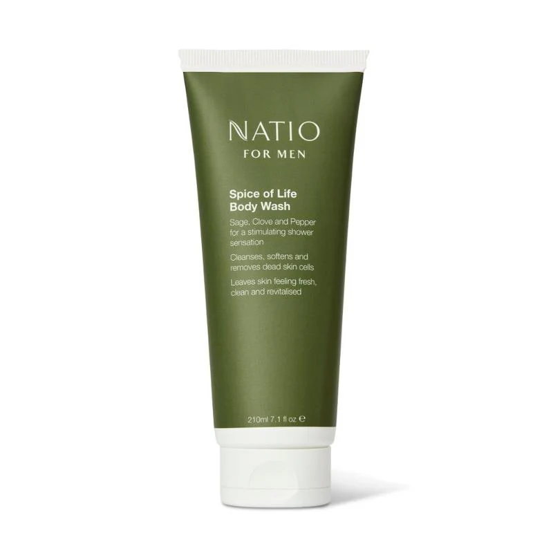 Natio Mens Spice Of Life Body Wash 210ml