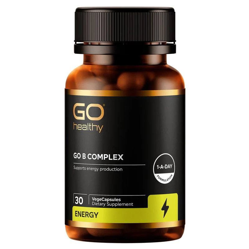 GO Healthy GO B Complex VegeCapsules 30s