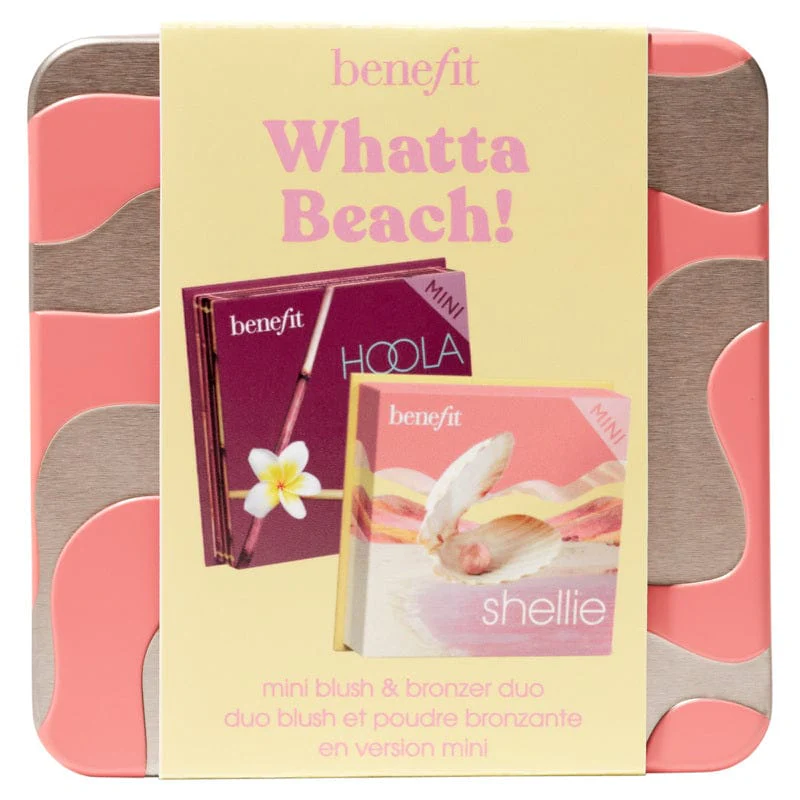 Benefit Whatta Beach! Duo Cheek Set Warm Seashell-pink 2pcs