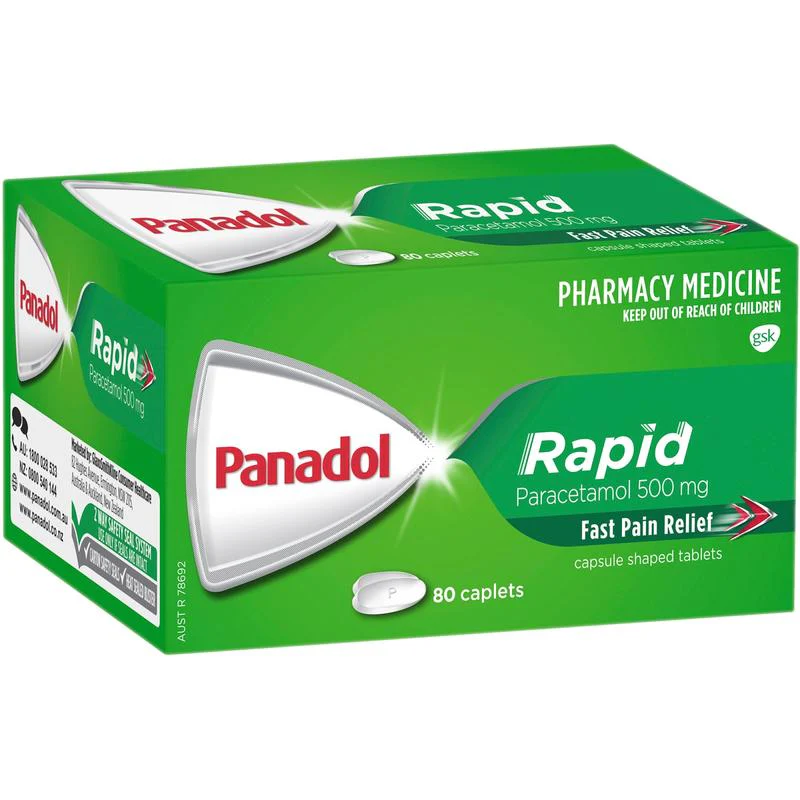 Panadol Rapid Caplet 80s