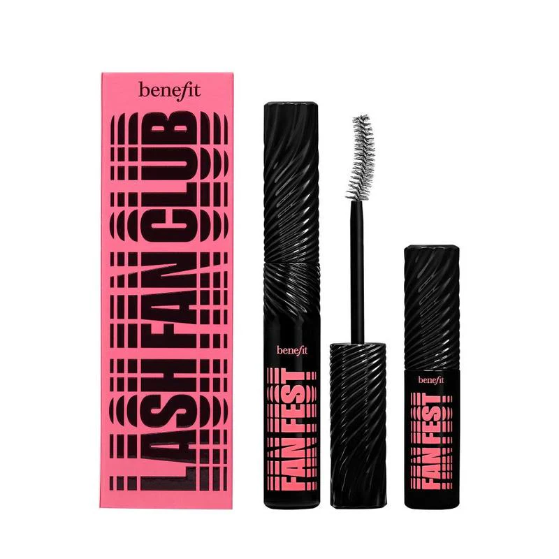 Benefit Lash Fan Club Fanning & Volumising Duo Mascara Black 2pcs