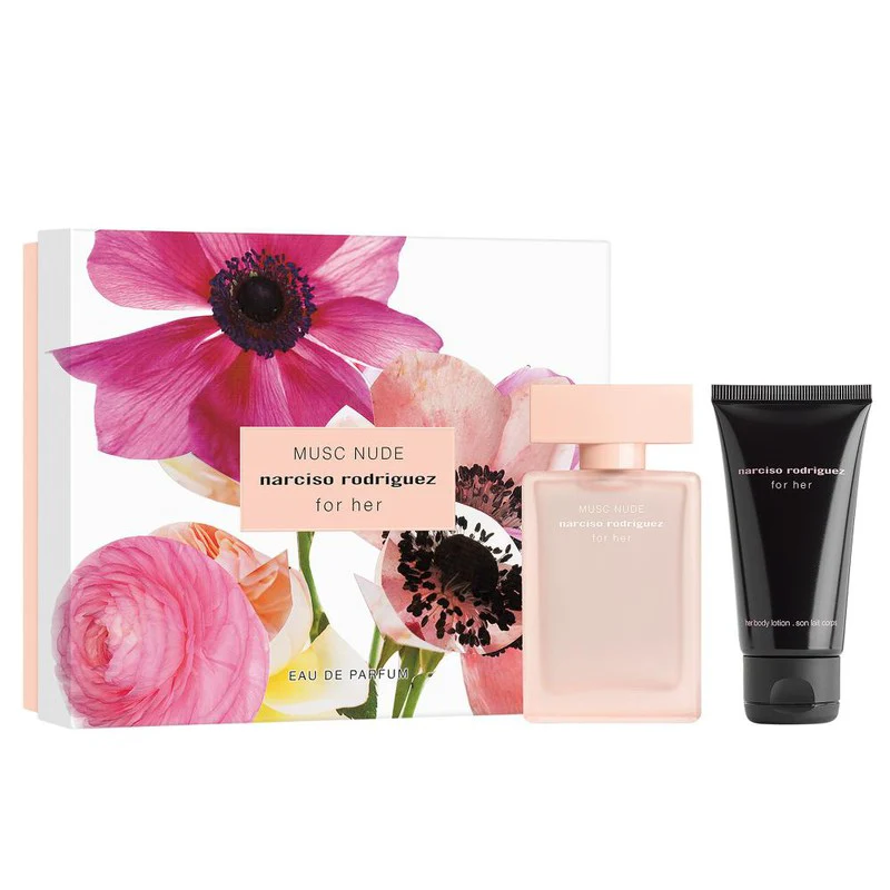 Narciso Rodriguez For Her Musc Nude EDP 50ml Gift Set 2pcs