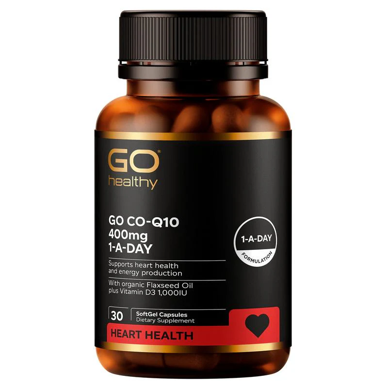GO Healthy GO CO-Q10 400mg 1-A-Day Capsules 30s