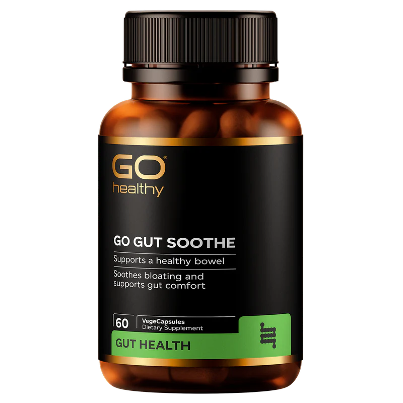 GO Healthy GO Gut Soothe Vege caps 60s