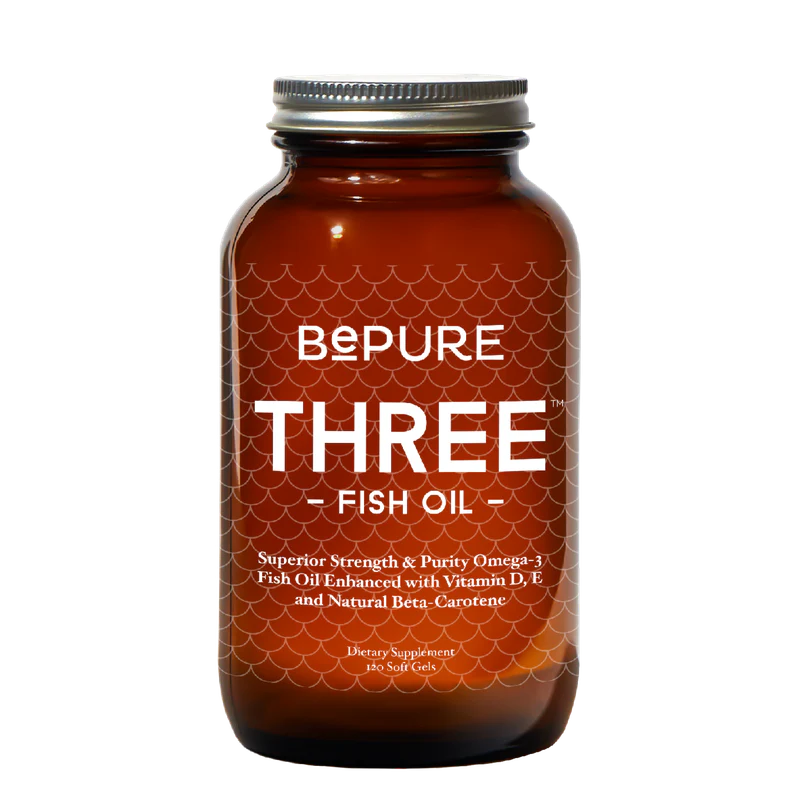 BePure Three Fish Oil Caps 120s