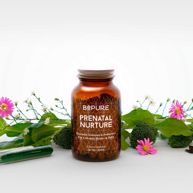 BePure Prenatal Nurture Caps 90s
