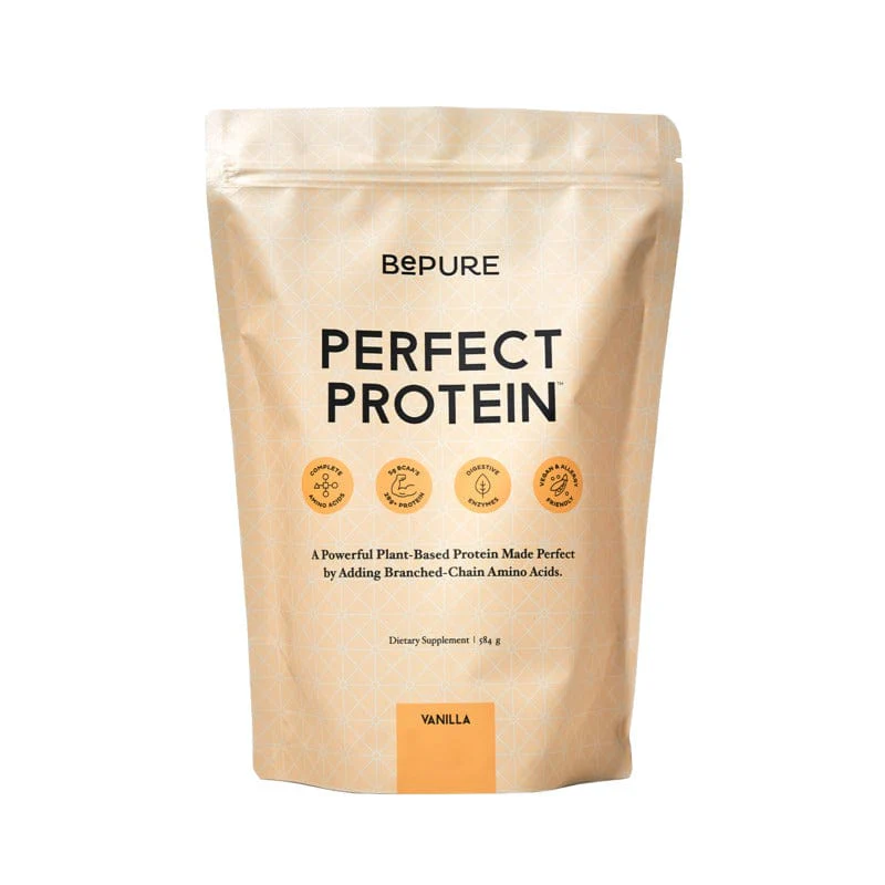 BePure Perfect Protein Powder Vanilla Refill 584g