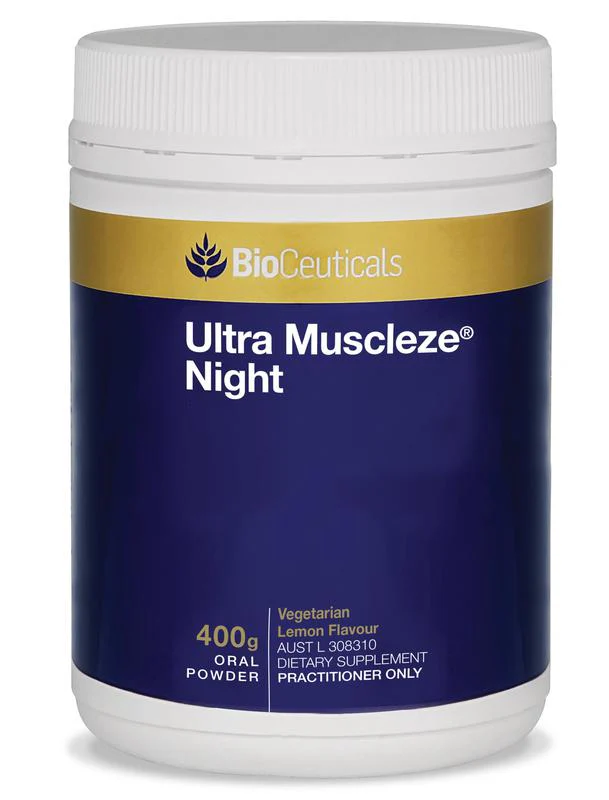 BioCeuticals Ultra Muscleze Night Powder 400g (PHARMACIST ONLY)