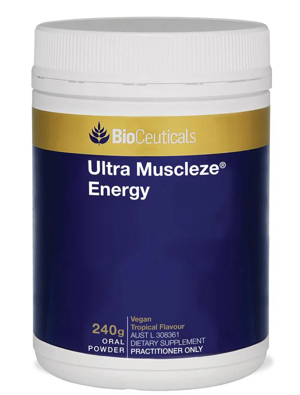BioCeuticals Ultra Muscleze Energy Powder 240g (PHARMACIST ONLY)