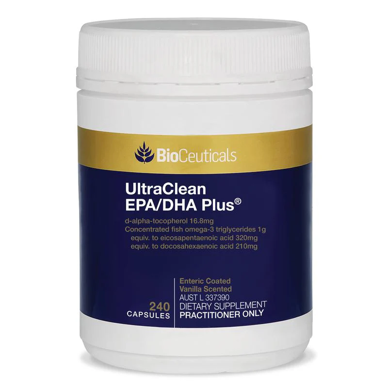 BioCeuticals UltraClean EPA/DHA+ Extra Care Capsules 240s (PHARMACIST ONLY)
