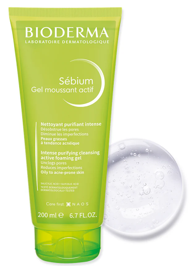 Bioderma Sebium Gel Moussant Actif 200ml