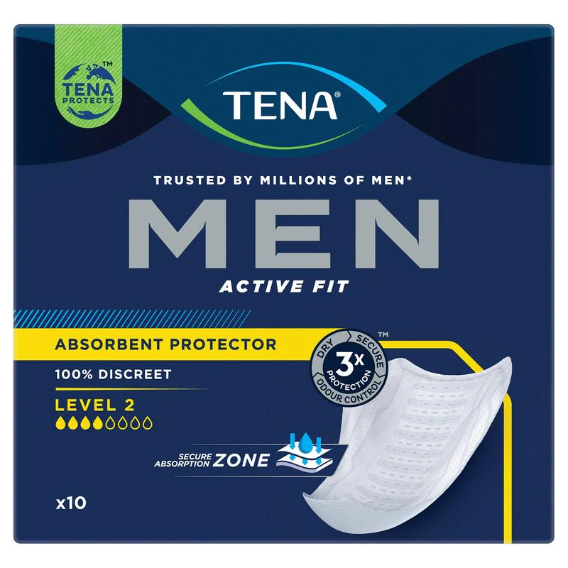 Tena Men Pad Level 2 10pk