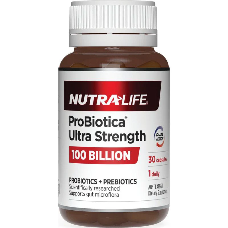Nutra-Life ProBiotica Ultra Strength 100 Billion Capsules 30s