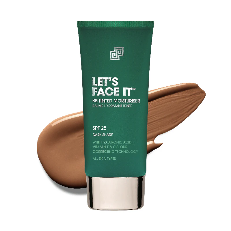 Shake Up Cosmetics Lets Face IT BB Tinted Moisturiser Dark 50ml
