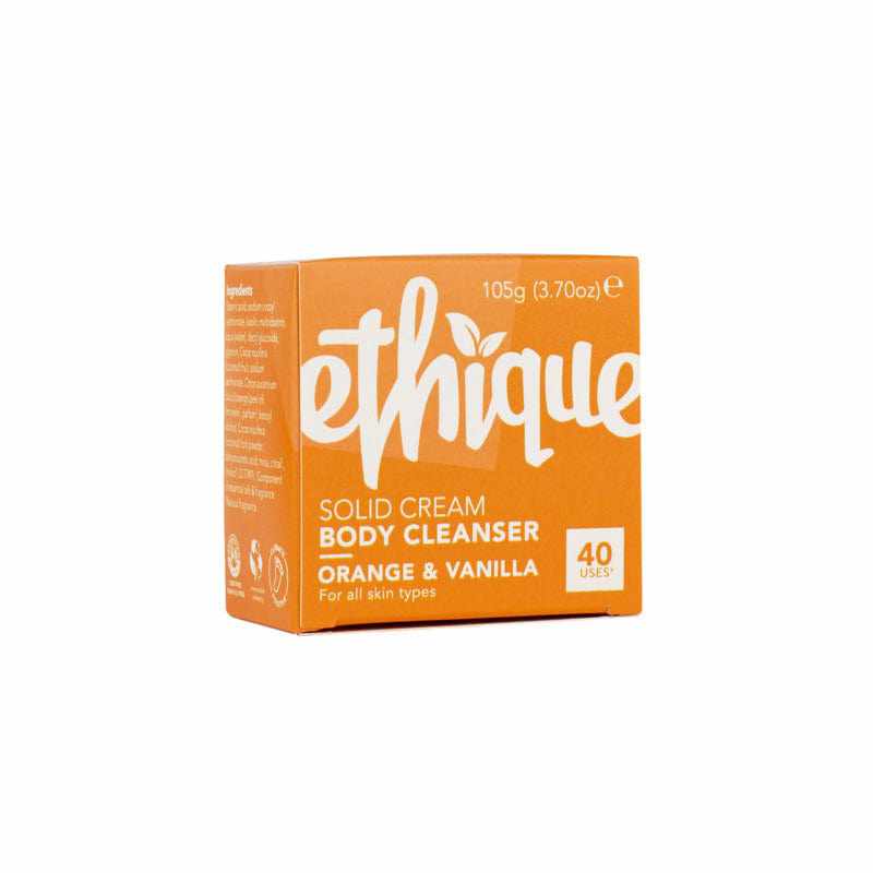 Ethique Orange & Vanilla Solid Cream Body Cleanser 105g