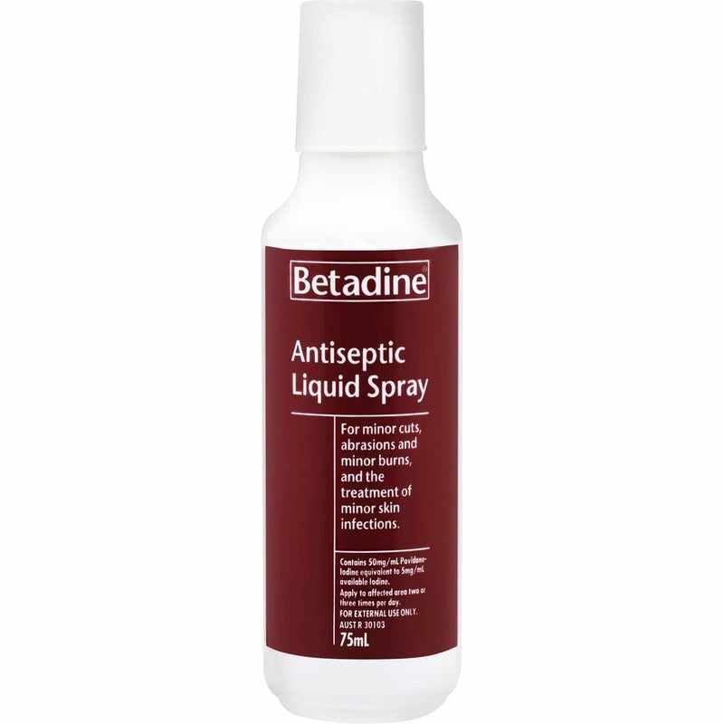 Betadine Antiseptic Liquid Spray 75ml