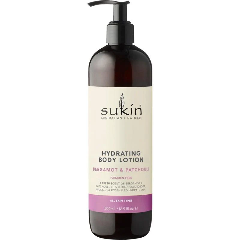 Sukin B/Lotion Bergamot and Pachouli 500ml