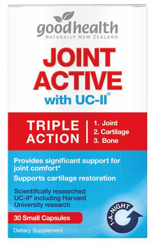Good Health Joint Active with UC-II Capsules 30s