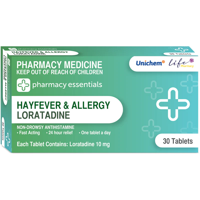 Pharmacy Essentials Loratadine 10mg Tablets 30pk