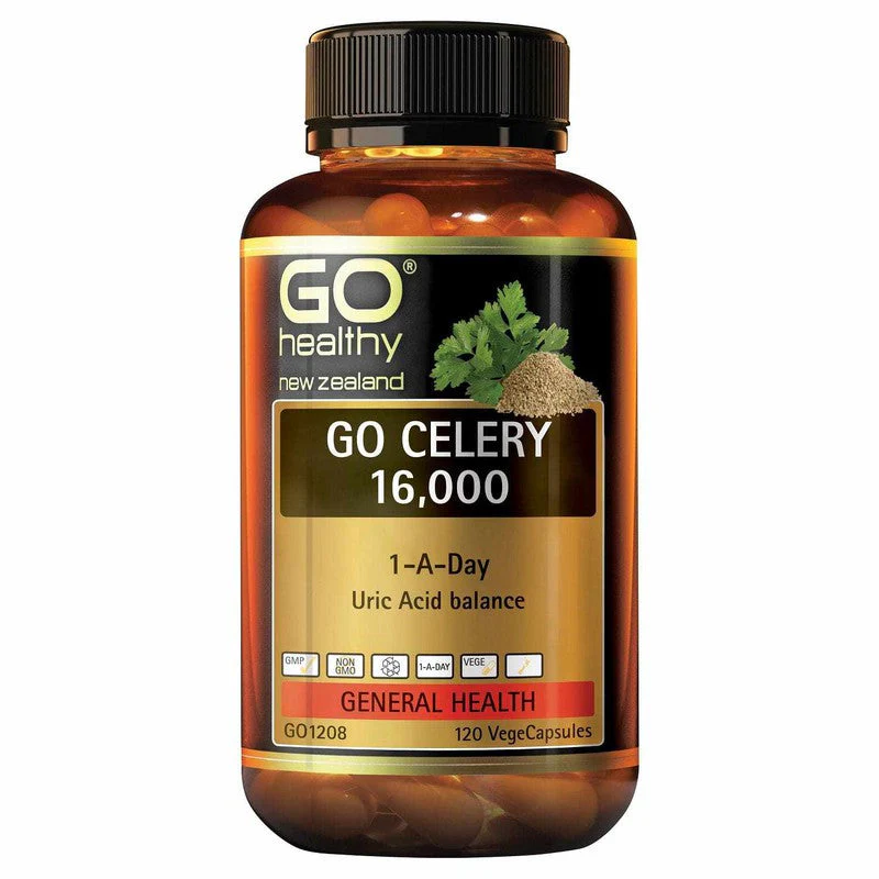 GO Healthy GO Celery 16,000mg VegeCapsules 120s