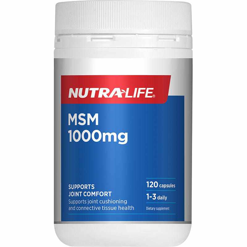 Nutra-Life MSM 1000mg Capsules 120s