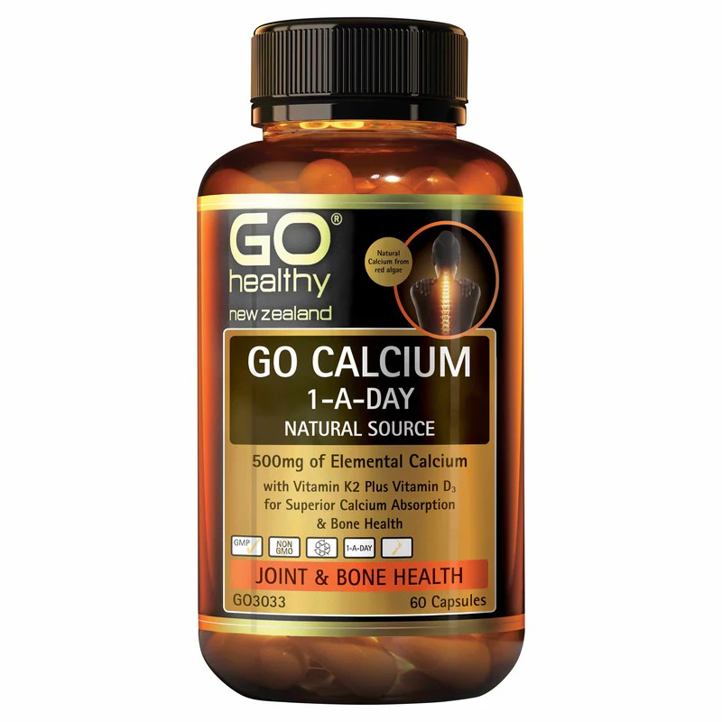 GO Healthy GO Calcium 1-A-Day Capsules 60s