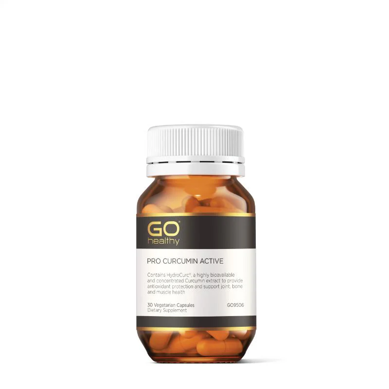 GO Healthy PRO Curcumin Active VegeCapsules 30s