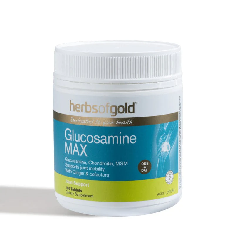 Herbs Of Gold Glucosamine MAX Tablets 180s