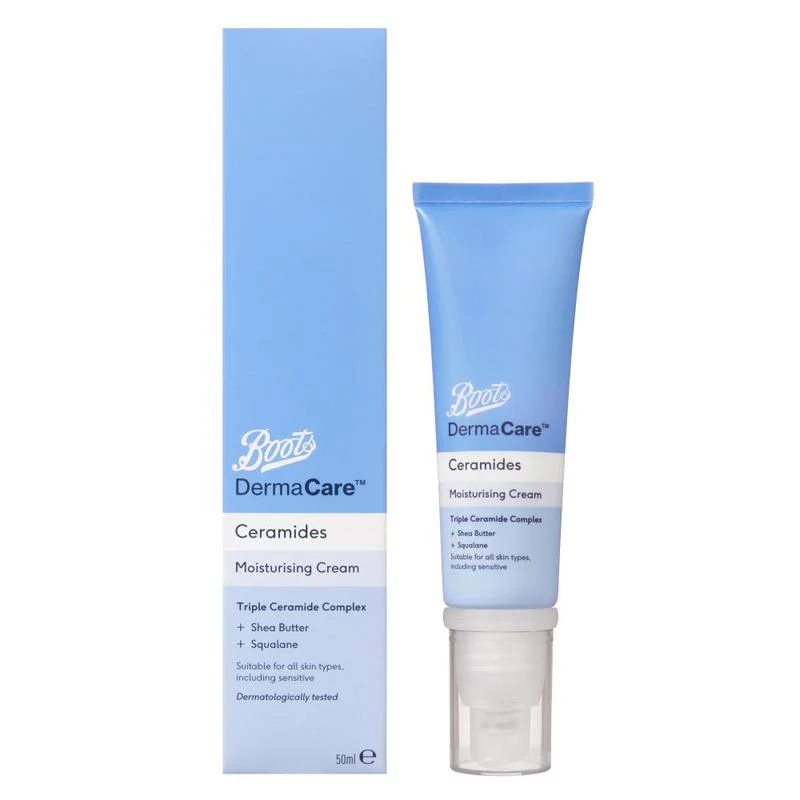 Boots Dermacare Ceramides Moisturising Cream 50ml