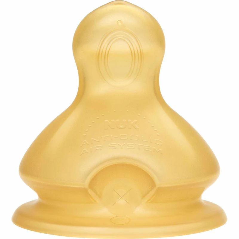 3087-nuk-fc-latex-teat-0-6-months-small-hole-2pk-2.webp Nuk FC+ Latex Teat 0-6 months Small hole 2pk