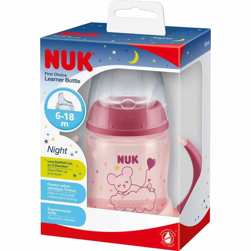3097-nuk-fc-learner-bottle-night-with-spout-assorted-150ml-5.webp Nuk FC+ Learner Bottle Night with Spout Assorted 150ml