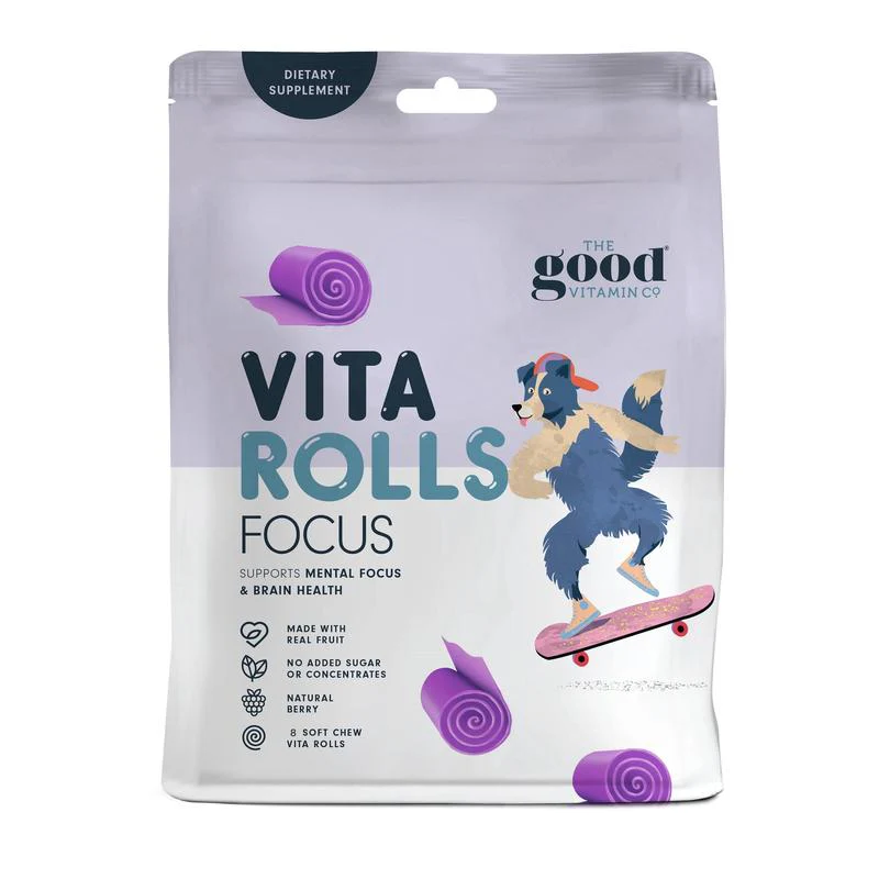 The Good Vitamin Co Vita Rolls Focus 8s