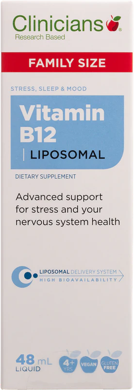 Clinicians Lipo Vitamin B12 50mcg Liquid 48ml