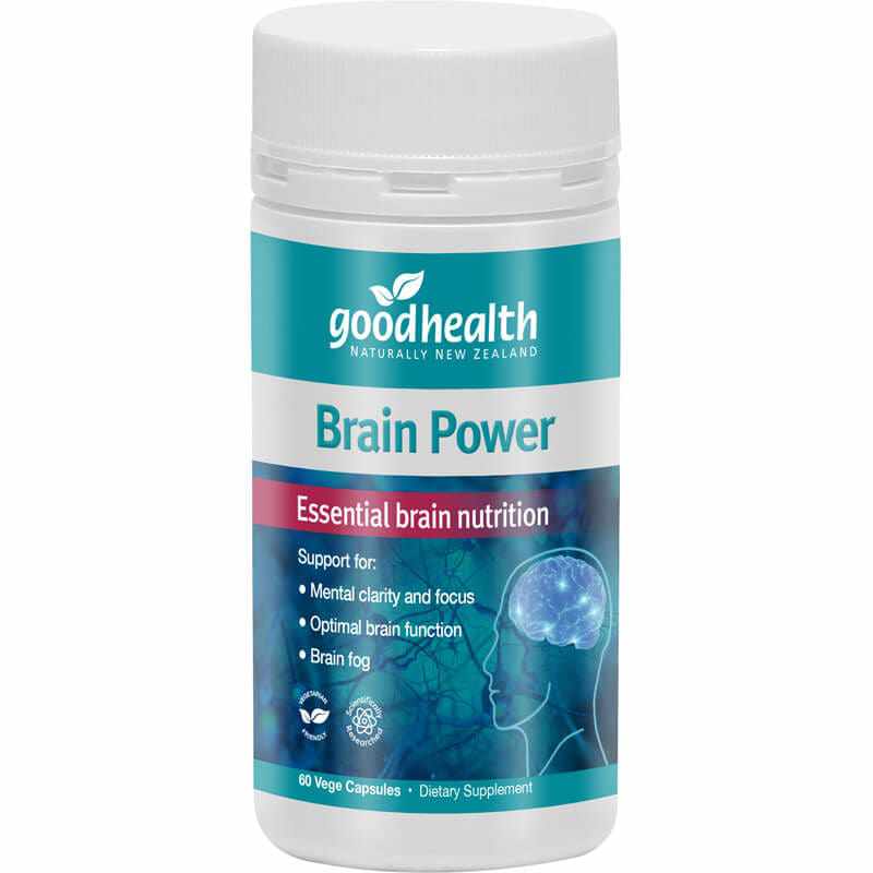 Good Health Brain Power Vege Capsules 60s
