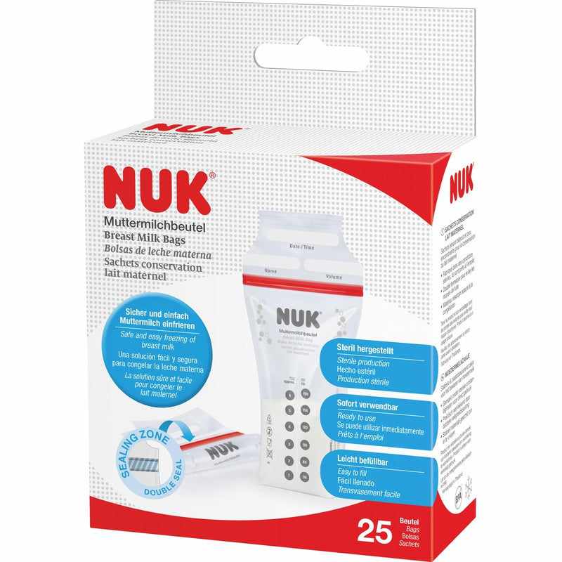 Nuk Breast Milk Bags 25pk